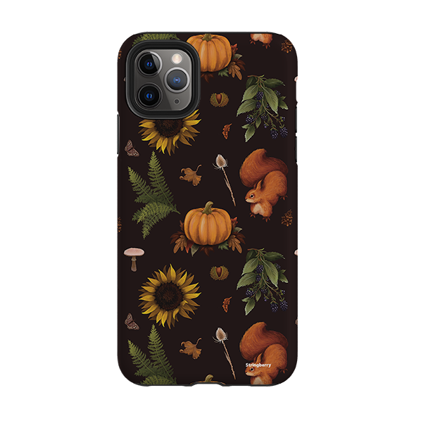 iPhone Tough Case - Autumn Pattern I By Anna Stead