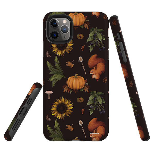 iPhone Tough Case - Autumn Pattern I By Anna Stead