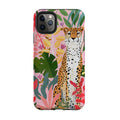 iPhone Tough Case - Cheetah Jungle By Bex Parkin