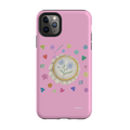 iPhone Tough Case - Flower Buttons Needlework By Catherine Rowe