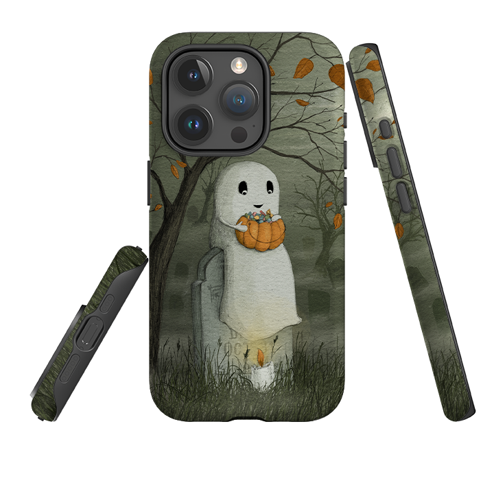 iPhone Tough Case - Halloween Ghost By Maja Lindberg