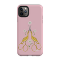 iPhone Tough Case - Heron Scissors By Catherine Rowe