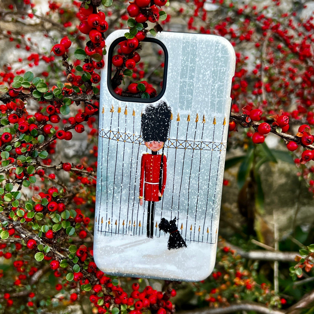 iPhone Tough Case - London In Snow By Maja Lindberg