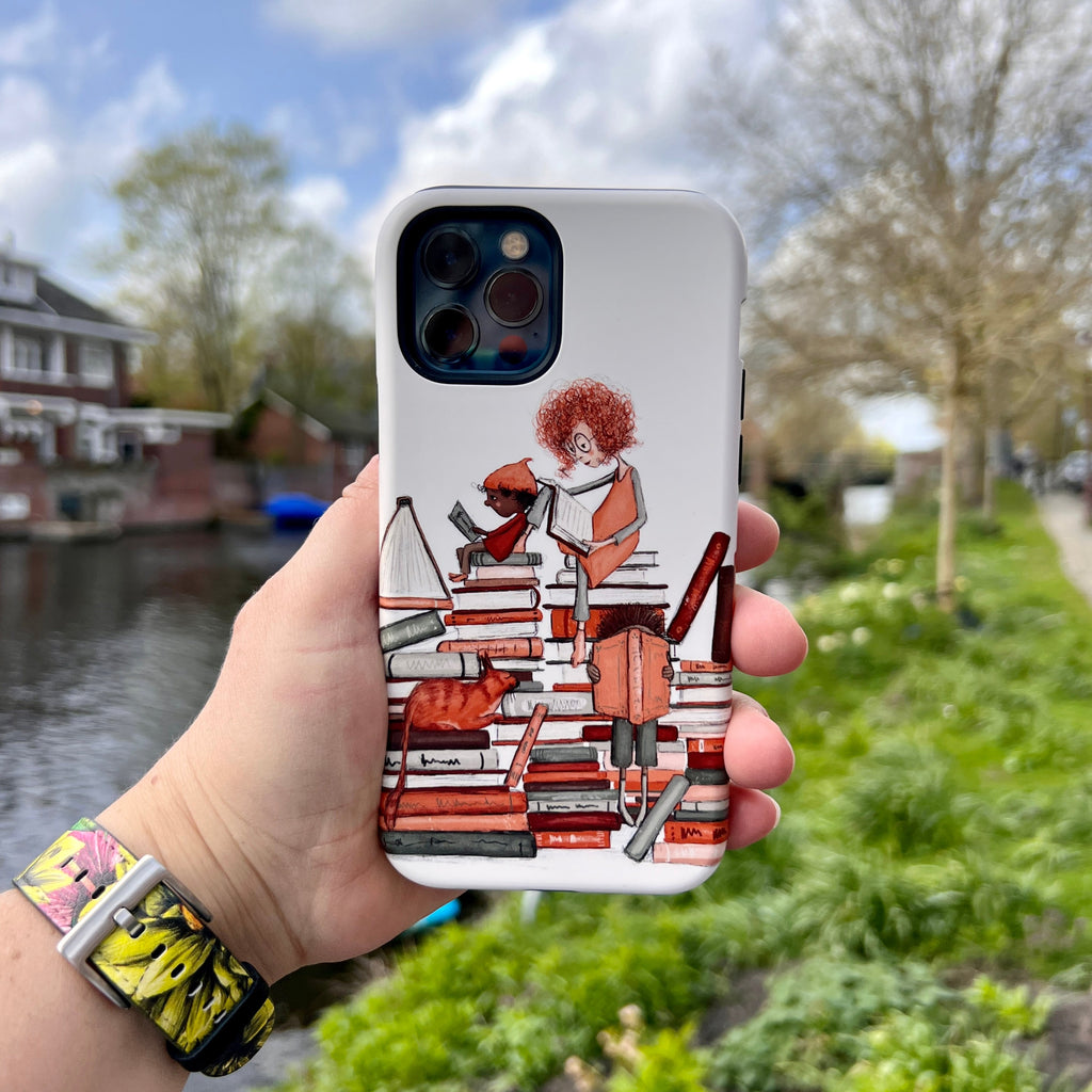 iPhone Tough Case - Readers By Maja Lindberg