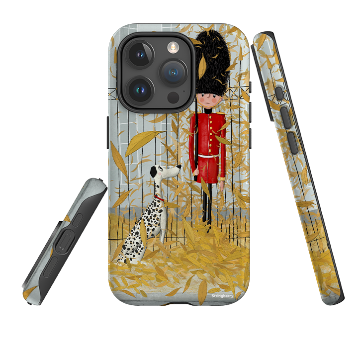 iPhone Tough Case - London In Leaves By Maja Lindberg