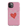 iPhone Tough Case - Love Heart Sewing By Catherine Rowe