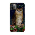 iPhone Tough Case - Mushroom Owl By Bex Parkin
