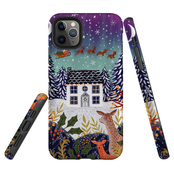 iPhone Tough Case - Night Before Christmas By Lee Foster Wilson