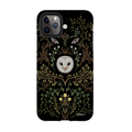 iPhone Tough Case - Owl Pattern By Anna Stead