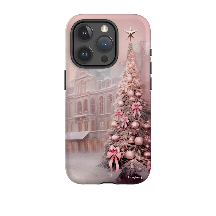 iPhone Tough Case - Pink Xmas
