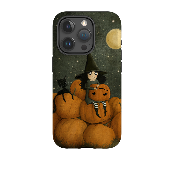 iPhone Tough Case - Pumpkin Witch By Maja Lindberg
