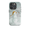 iPhone Tough Case - Snowman By Maja Lindberg