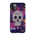 iPhone Tough Case - Sugar Skull By Jenny Zemanek