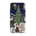 iPhone Tough Case - Christmas Tree By Bex Parkin