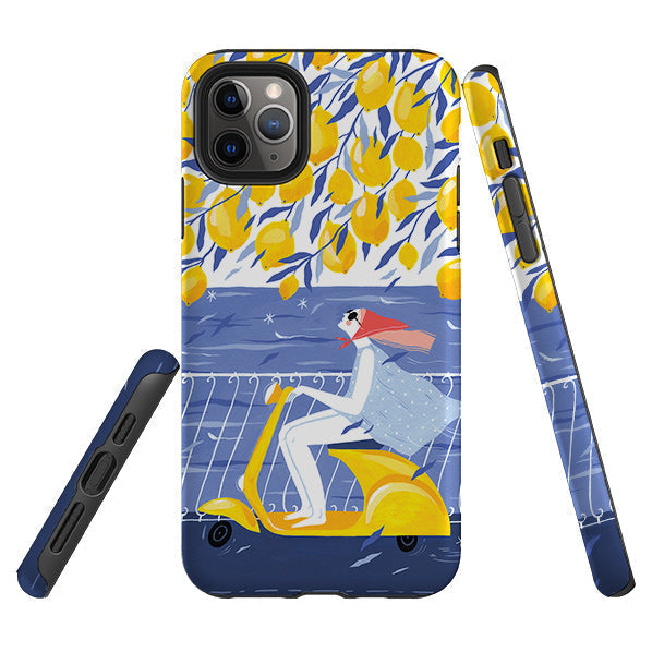 iPhone Tough Case - Amalfi Ride By Madalina Andronic