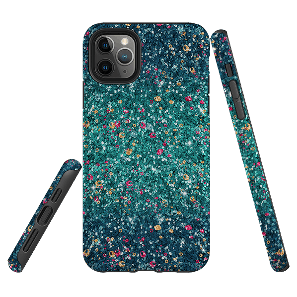 iPhone Tough Case - Butterfly Comet (case does not glitter)